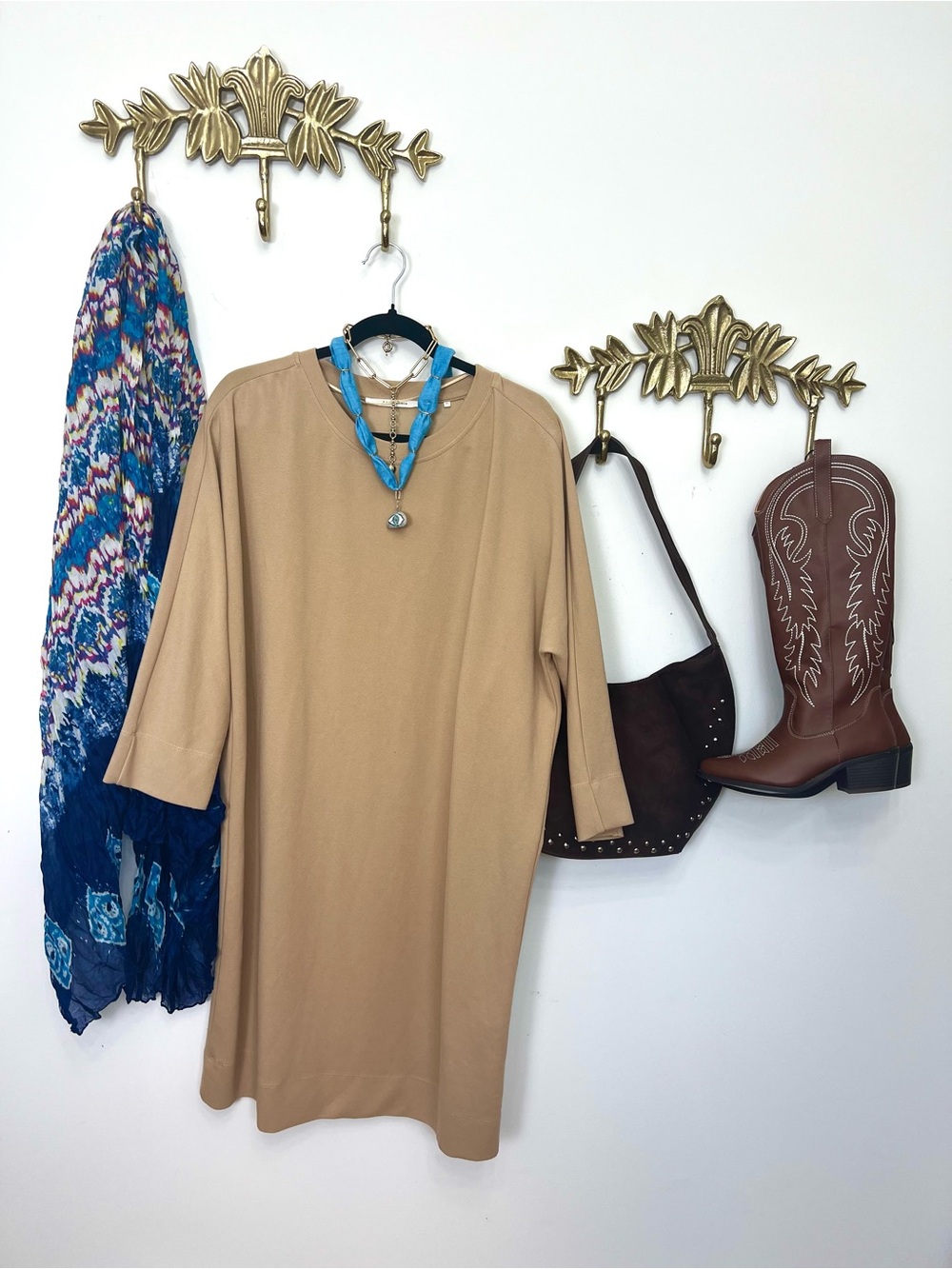 Fall🍁Modal blend dress XL